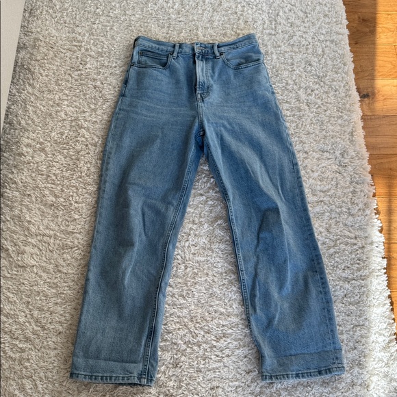 Everlane The Way High Jean in Blue sz 28 - Picture 2 of 5